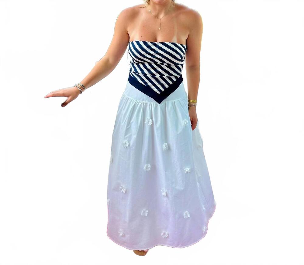 NEW LUCY PARIS milani drop waist skirt in white